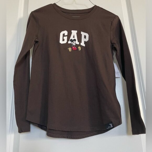 Girls Size L Bundle 2 Pc Puffer Vest And Long Sleeve Tee Old Navy Gap x Disney - Picture 2 of 14